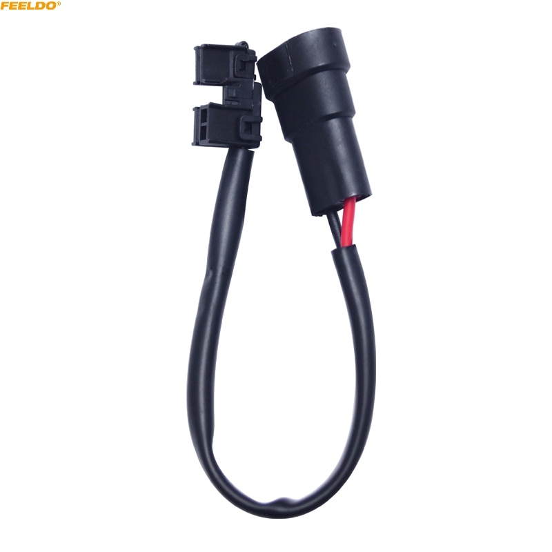 FEELDO 10 Stks Power Draad Adapter Kabel Voor DENSO (Koito) D2S/D2R OEM Xenon HID Retrofit Ballast 9005 (HB3)/9006 (HB4) Socket