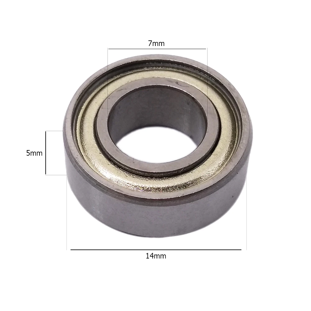 Kugellager 688zz 608zz 623zz 626zz 685zz 607zz Miniatur Lagerbier mit tiefer Mutter für Skateboard-Rolle-3D-Druckerlager: Blau / 4 Stücke