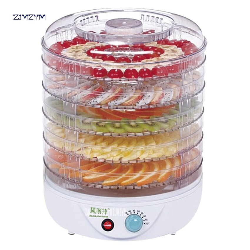 FD770B Home electric Vegetable Herb Meat Drying Machine Snacks Food Dryer Fruit Dehydrator With 5 Trays 110V/ 220V Dehydrators
