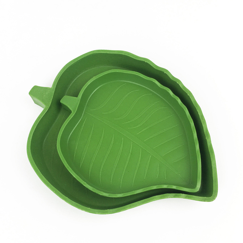 Bassin d'alimentation en plastique serpent | Fontaine à bord de courbe, fournitures pour animaux de compagnie, tortue en plastique Lizard bassin d'alimentation, bol de nourriture facile à nettoyer, mangeoire Reptiles Gecko