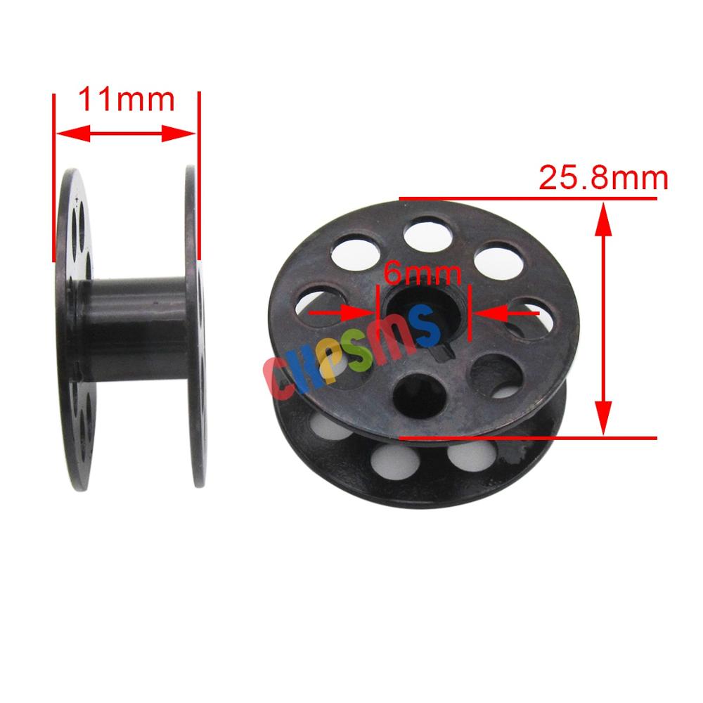 # BC-DBM(2)-NBL1 + 18034B 10 piezas aptas para Consew 206RB, caja de bobina de 1 M y bobinas de 10 piezas. M