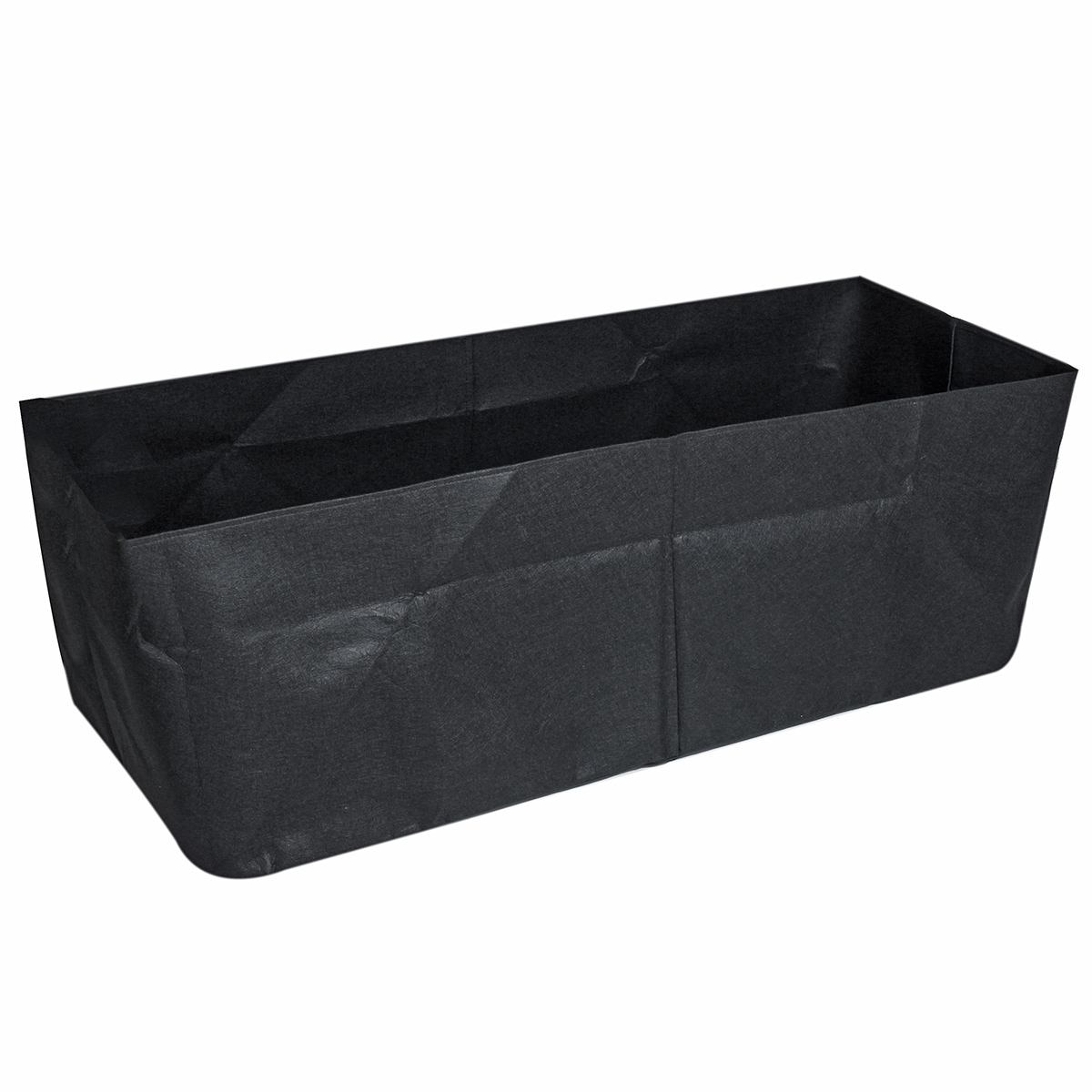 Large Rectangular Garden Vegetable Grow Bags Nursery Planting Groot Flower Pot Anti-Corrosion Felt Non-Woven Planters Bag