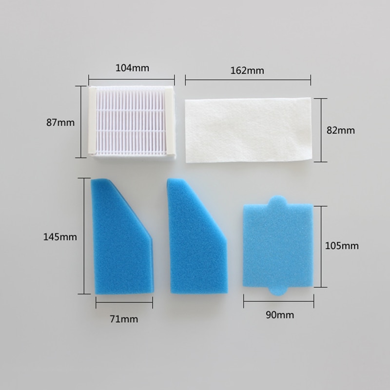 2 Set Filtri 99 Per Aspirapolvere Thomas Aqua - Sostituisce 787241 - Filtro Igienico E Micro