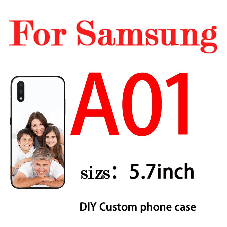 Personalizzato Soft TPU Cassa Del Telefono Per Samsung A10 A20 A30 A40 A50 A60 A70 M10 M20 M30S M40 A01 A11 a21 A31 A51 A71 A20E A20S copertura: For Samsung A01