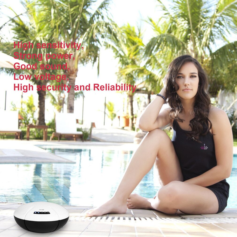 Leshp-altavoz manos libres con indicador Led, inalámbrico, impermeable, Ip X7, bocina flotante para cualquier dispositivo