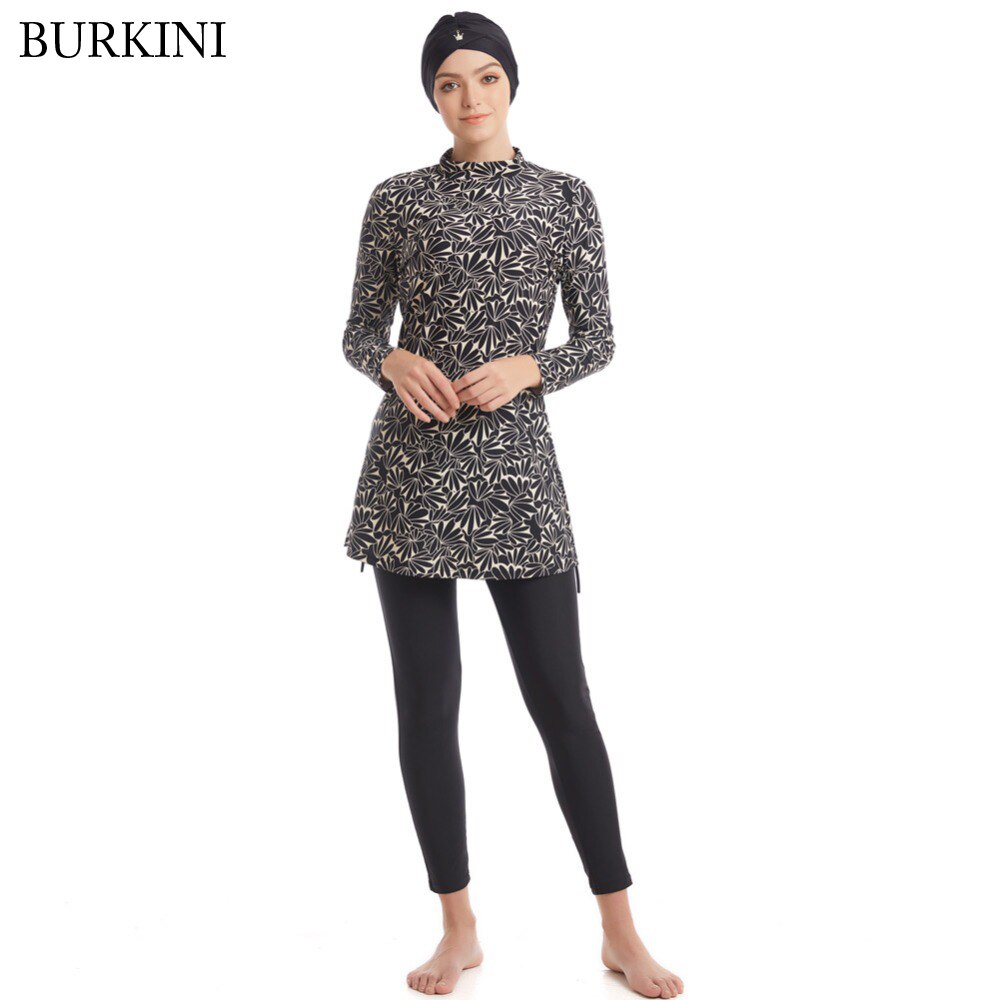 Moslim Zwemkleding Burkinis Badpak Strand Badpak Volledige Dekking Moslim Badmode Islamitische Vrouwen Bescheiden Hijab Plus Size