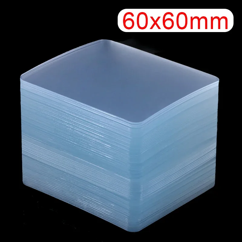 Nastro adesivo biadesivo super resistente 6 * 6 cm Toppa per adesivi murali nano quadrati trasparenti per nastri impermeabili senza cuciture domestici: 20M