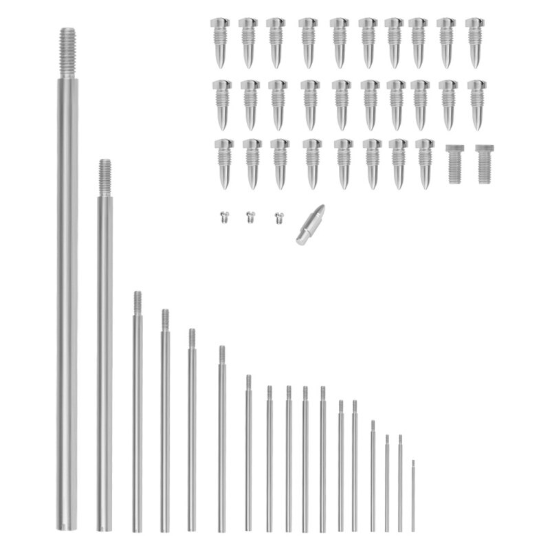 Bass Saxophone Repair Parts Set Complete Tools Saxophone Key Roller Reeds Screws Practical Needle Wind Instrument