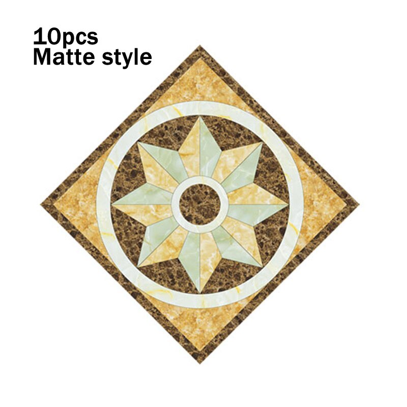 10Pcs 8cm Floor Tiles Diagonal Wall Stickers Desk Decoration Art Mural Decals Bathroom Waist Line Matte Waterproof PVC Stickers: DJ-004