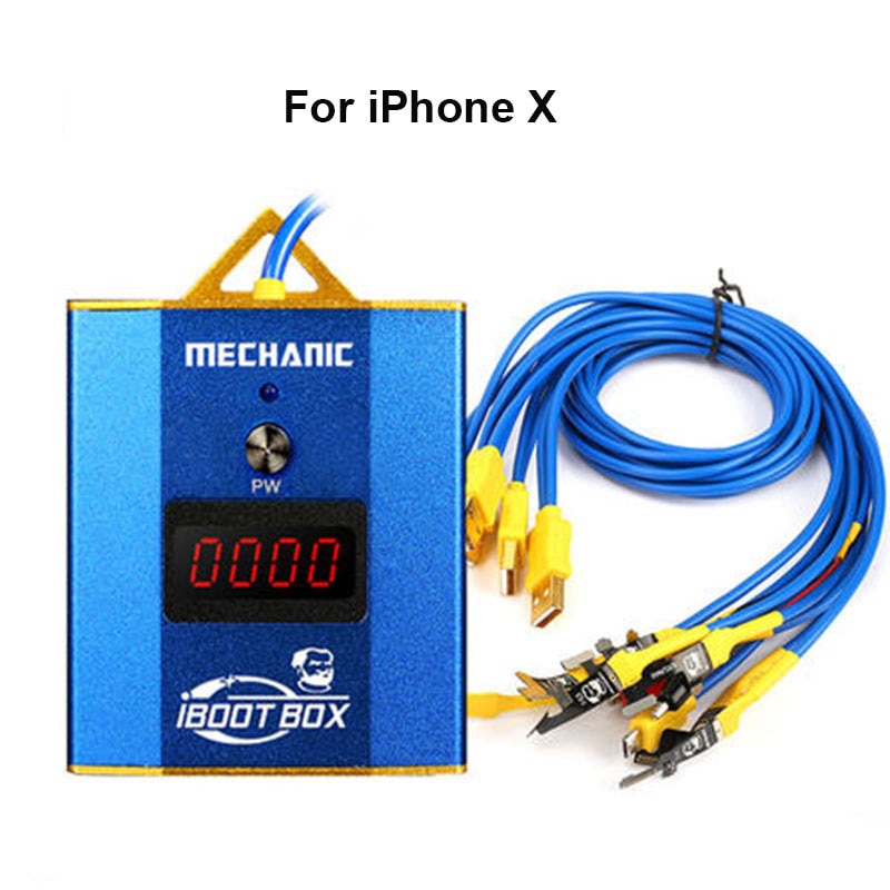 Mekaniker iboot box strømforsyningskabel til iphone 6- iphone 12 promax / samsung / android batteri strømforsyning linje