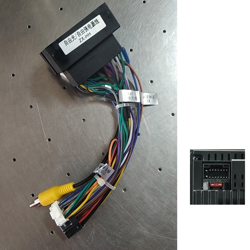 10.1 inch Car Fascias For JEEP grand cherokee COMPASS PATRIOT Double Din Car Frame Adaptor Install Panel Dash Mount Installation: only cable