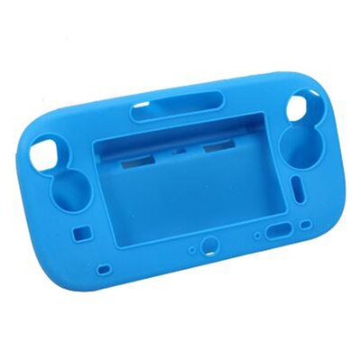 Zachte Siliconen Rubber Full Body Protector Voor Wii U Gel Case Cover Skin Shell Voor Nintend Wii U Gamepad Controller 5 Kleuren Ultra: Blue