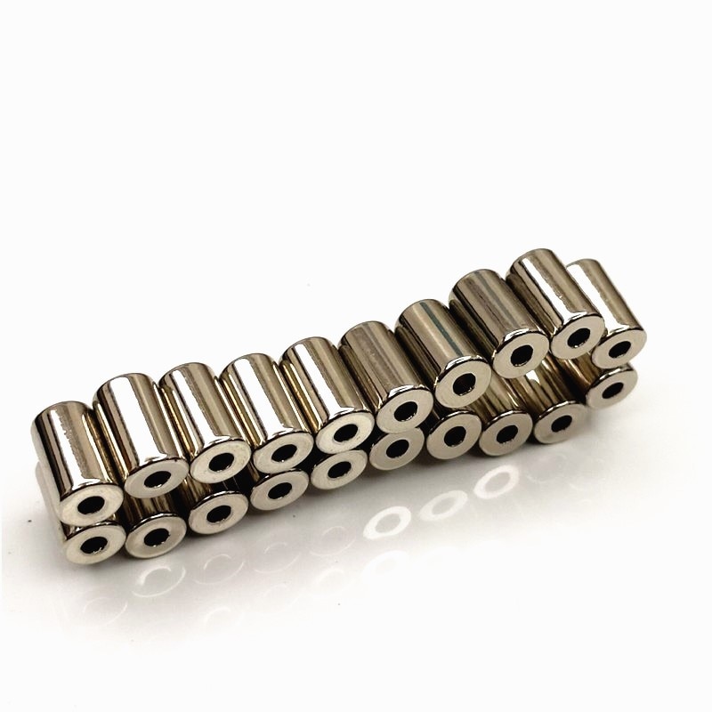 12P N52 Diametrically Magnet Ring Tube Diameter 8x3.05x20 mm Precision NdFeB High Temp. Neodymium Permanent Rare Earth Magnetic