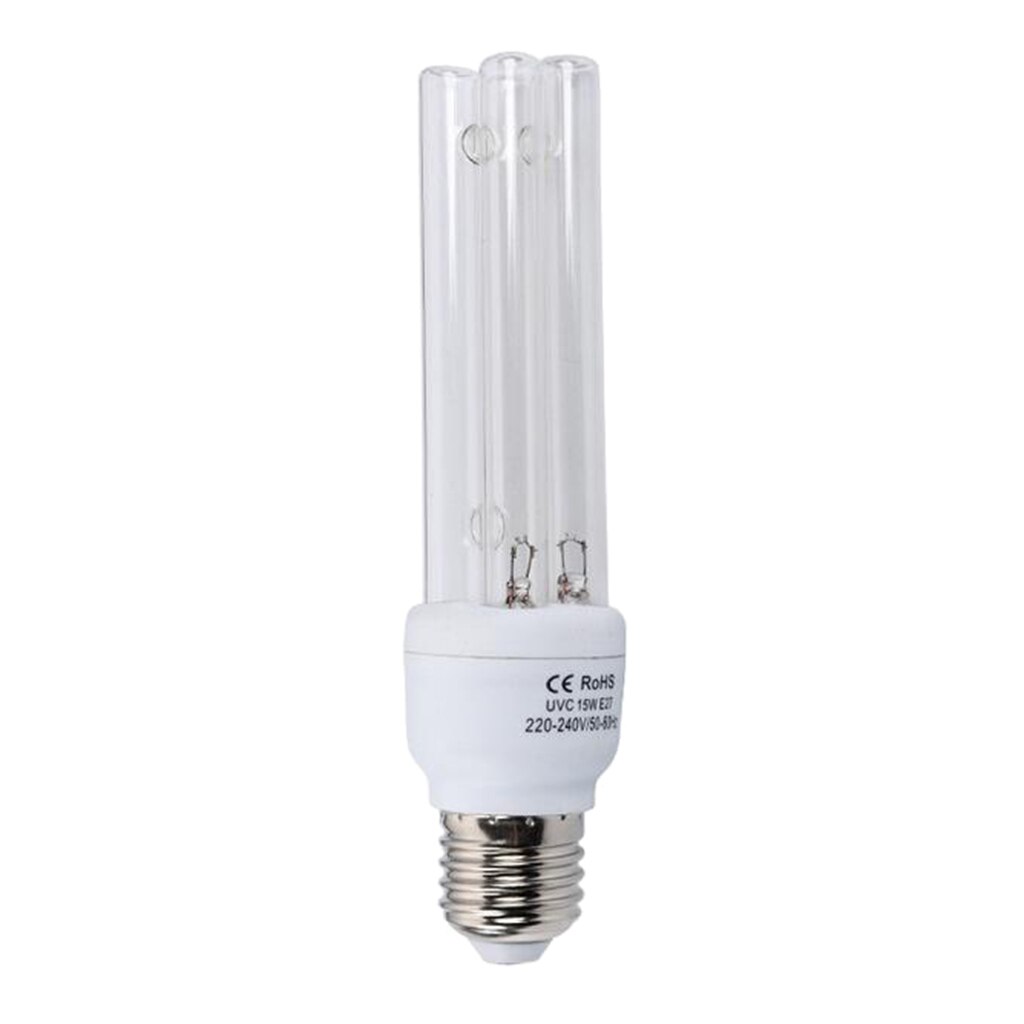 15W/20W/25W Uv Kiemdodende Lamp E27 Uv Led Lamp Huishoudelijke Desinfectie Gloeilamp: 220V 15W Ozone