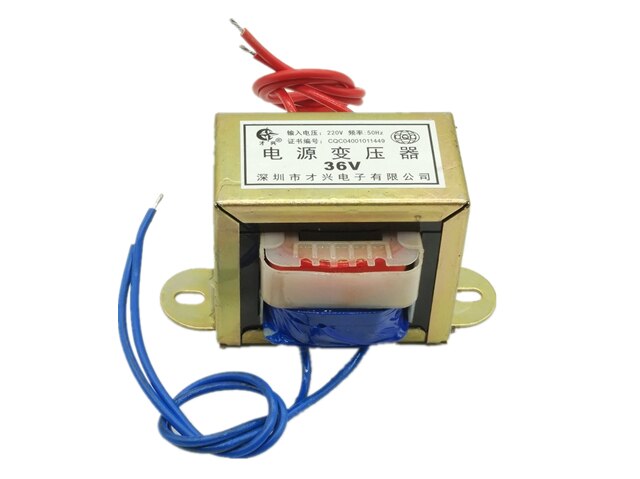 Power Transformer EI66 40W 40VA transformer 220V to 36V power transformer AC36V/1A