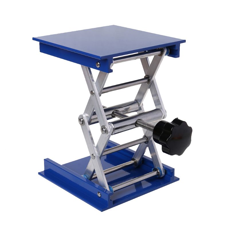 4 " x4 " aluminium router løftebord træbearbejdning gravering lab løftestativ rack lift platform