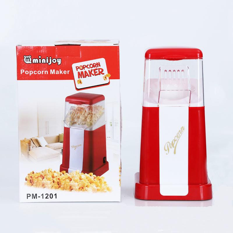 Automatic Popcorn Machine Electric Household American Standard 110V European Standard Plug 220V Mini Air Corn Popcorn Machin