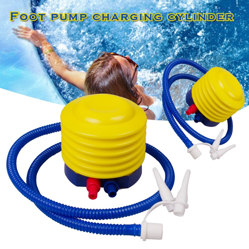 Hohe Kunststoff Faltenbalg Fuß Pumpen Tragbare Arbeitssparende mit Schlauch für Sport Matratze Schwimmen Ring Ballon Hund88