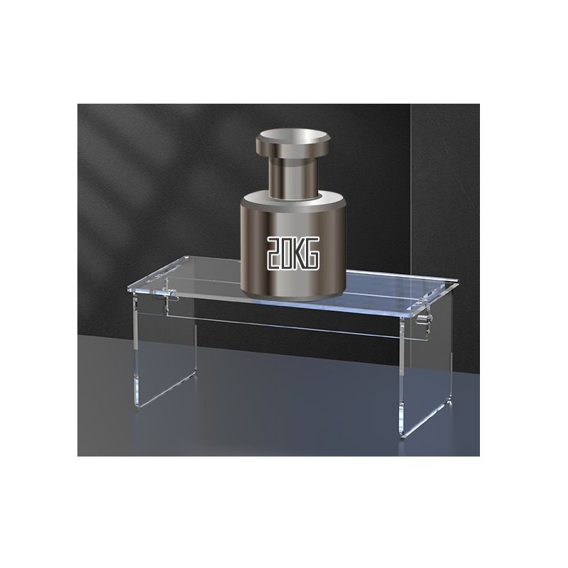 Acrylic Storage Rack Desktop U-shaped Display Rack Cabinet Transparent Height Increasing Rack Baffle Wardrobe Layered Partition