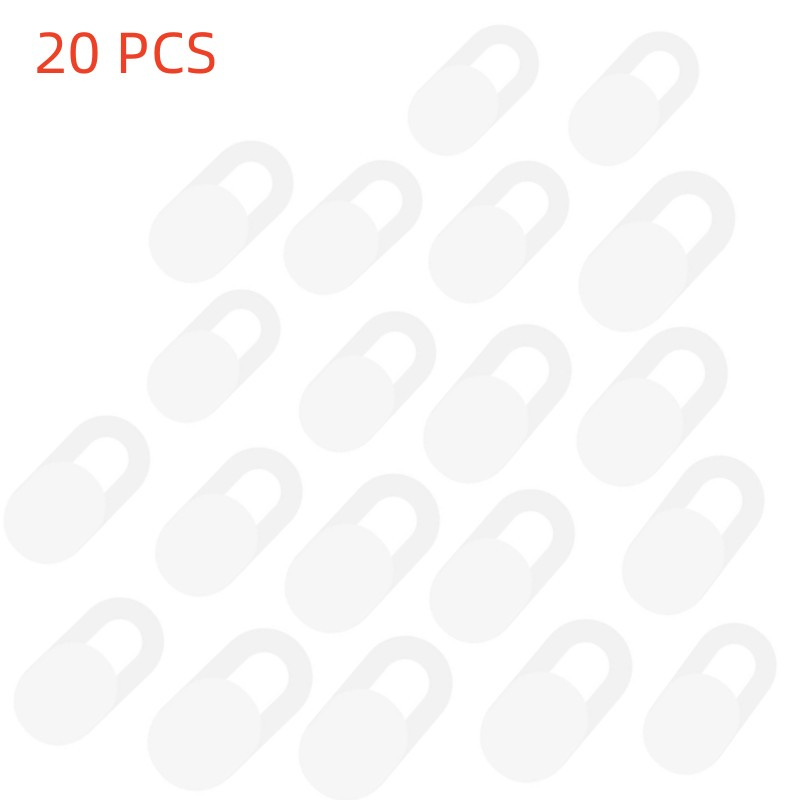 5/10/20 Pcs Webcam Cover Laptop Camera Cover Slider Phone Antispy For iPad PC Macbook Tablet lenses Privacy Sticker: SKY BLUE