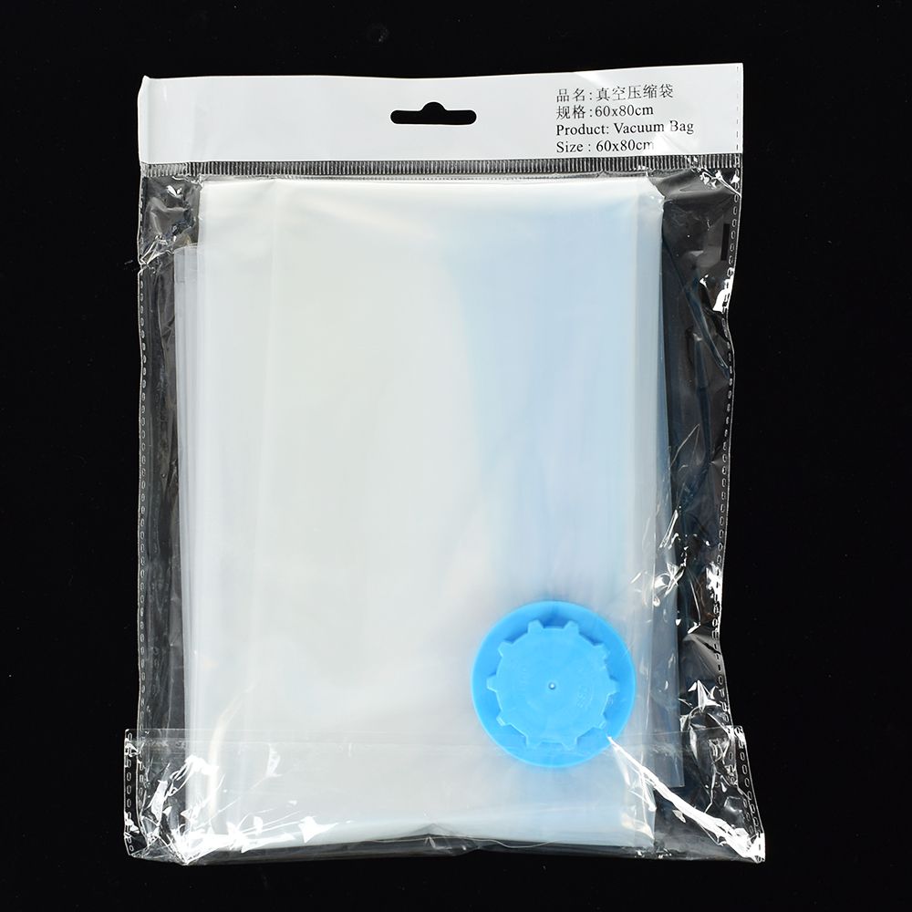 Vakuum Lagerung Veranstalter transparent Faltbare extra Große Dichtung Komprimiert reise Platzsparend Tasche Verpackung Reise Zubehör: 60x80cm