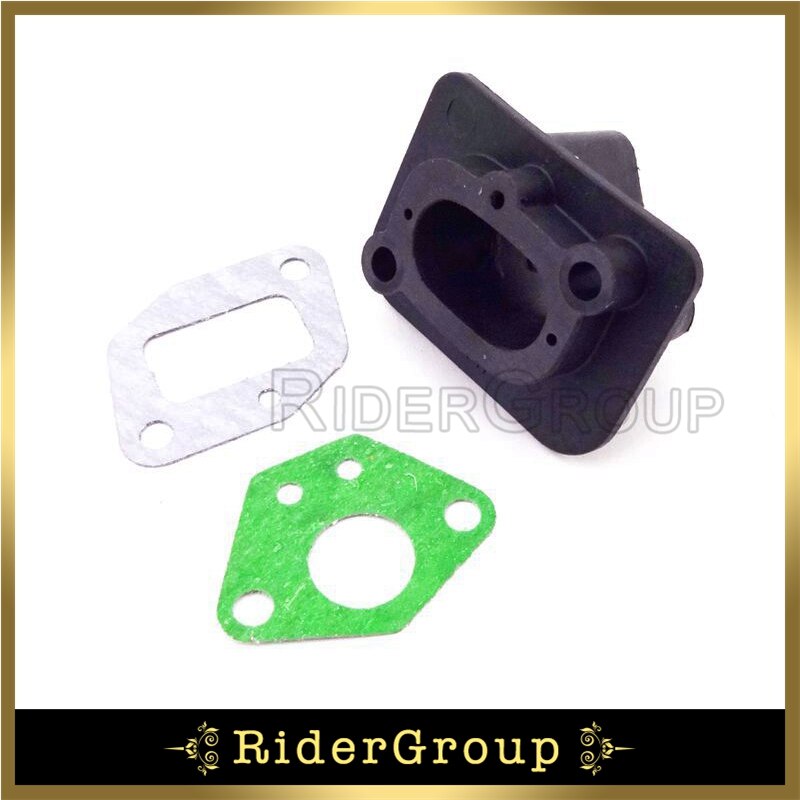 Plastic Intake Inlaatspruitstuk Pakking Voor 2 Takt 33cc 43cc 49cc Goped Scooter Cat Eye Pocket Bike Kids Moto