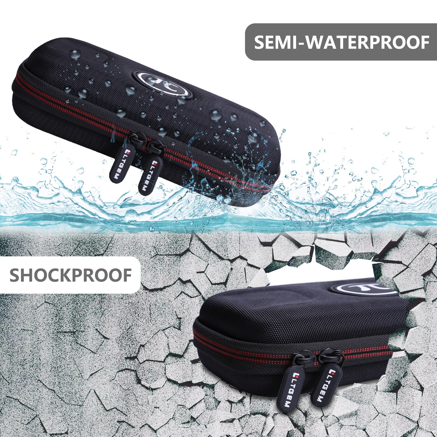 Ltgem Waterdichte Eva Hard Case Voor Texas Instruments Ti-Nspire Cx Ii Cas Kleur Grafische Rekenmachine