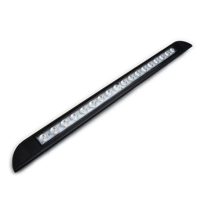 12-28 vdc rv led fortelt veranda lys vandtæt autocamper campingvogn indvendige væglamper lys bar rv van autocamper udvendig lampe: Sort