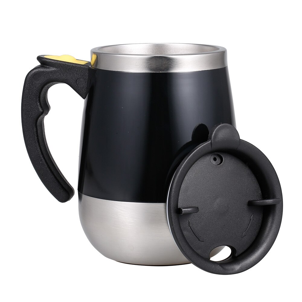 400ml Automatic Self Stirring Magnetic Mug Stainless Steel Coffee Milk Mixing Cup Blender Smart Mixer Thermal Cup: Default Title