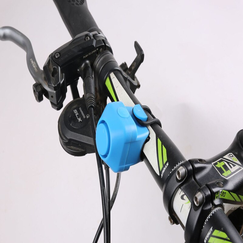 Fiets elektronische luide claxon 130 db waarschuwingsveiligheid elektrische bel politie sirene fiets stuur alarm bel fietsaccessoires