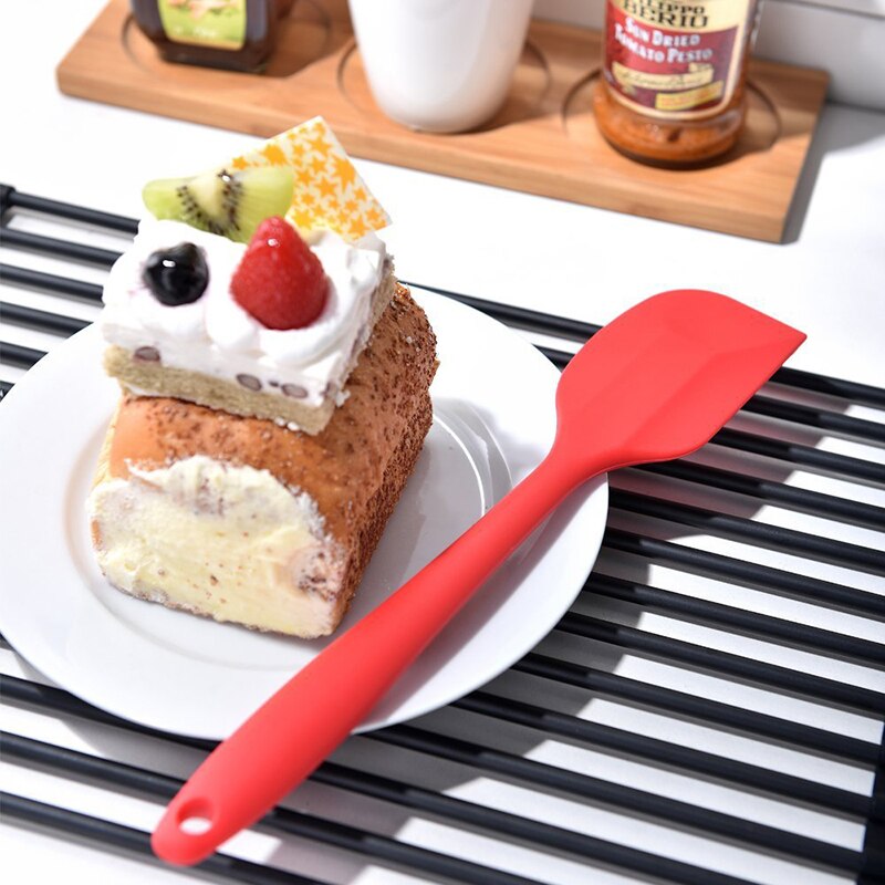 Cuillères à soupe de cuisine NICEYARD gâteau mastic spatule cuillère en Silicone cuillère à mélanger ustensiles de cuisine à Long manche vaisselle