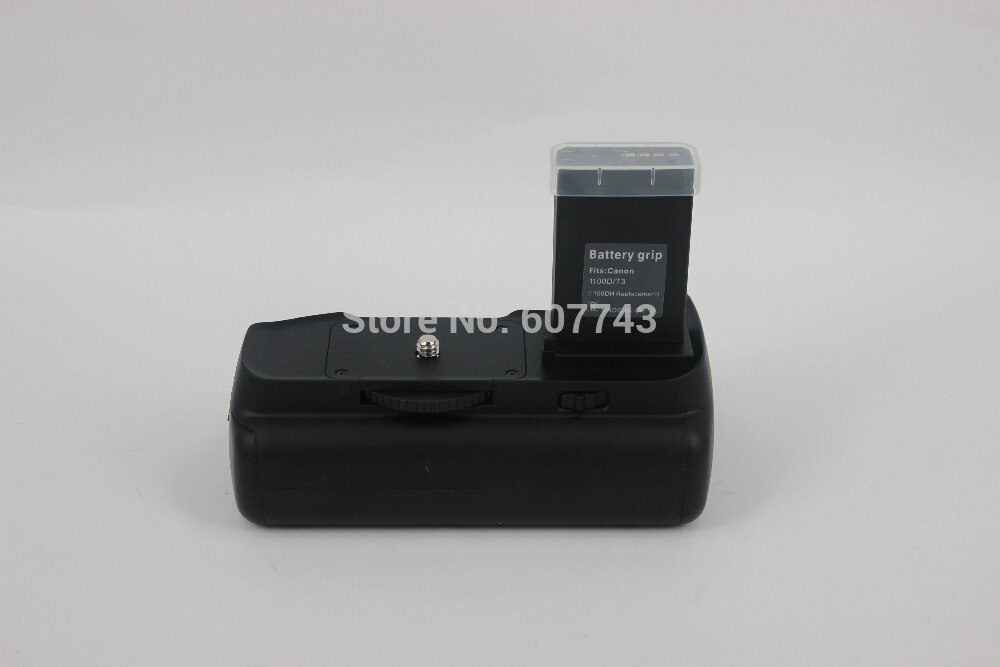 Battery Grip For Canon EOS 1100D 1200D 1300D 1500D 2000D Rebel T3 T5 T6 T7 Camera + White IR remote control