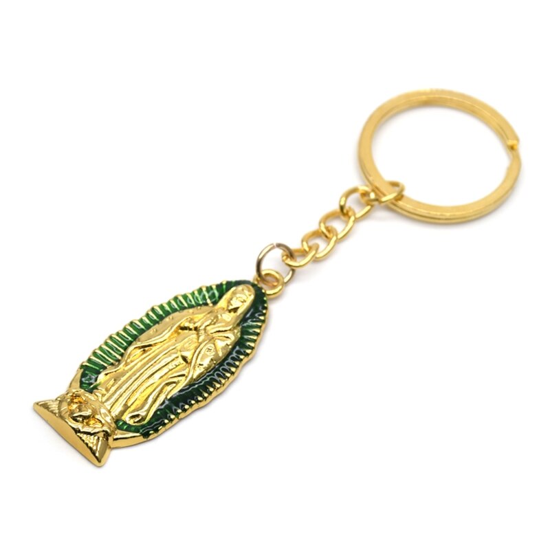 Göttin Keychain Religion Religiöse Schlüssel Ring Schmuck Tasche Auto Anhänger Keyfob Kirche Souvenirs: 3
