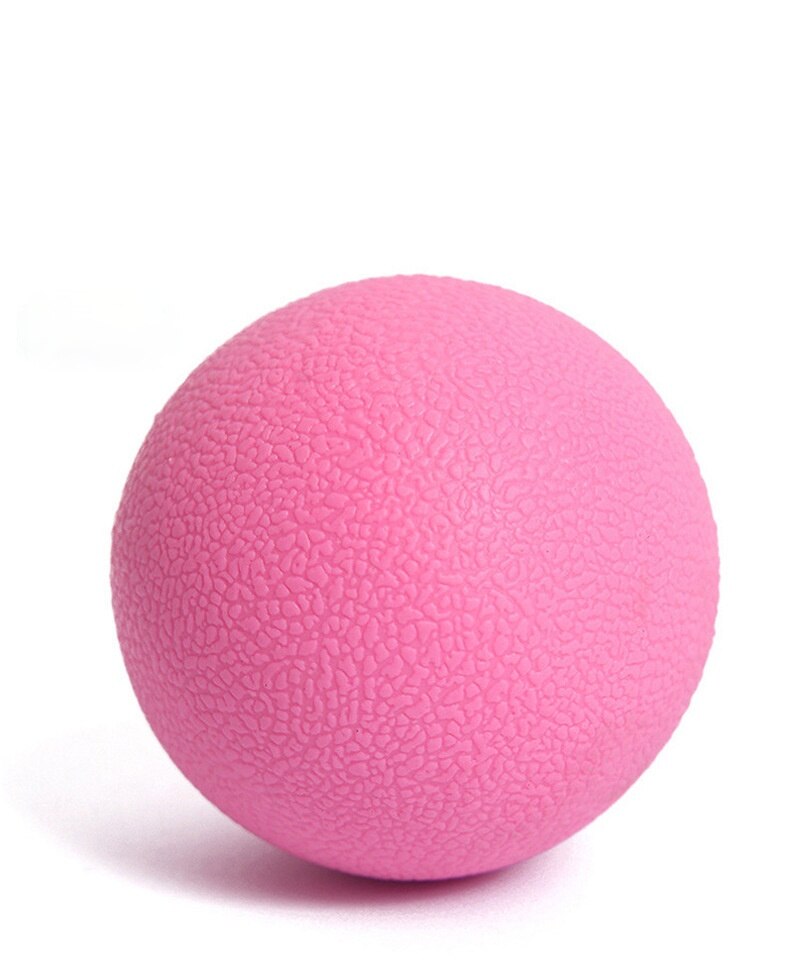 Balle de Massage élastique pour les pieds, Crossfit, Relaxation musculaire, Relaxation profonde, diadème, Yoga: pink single ball