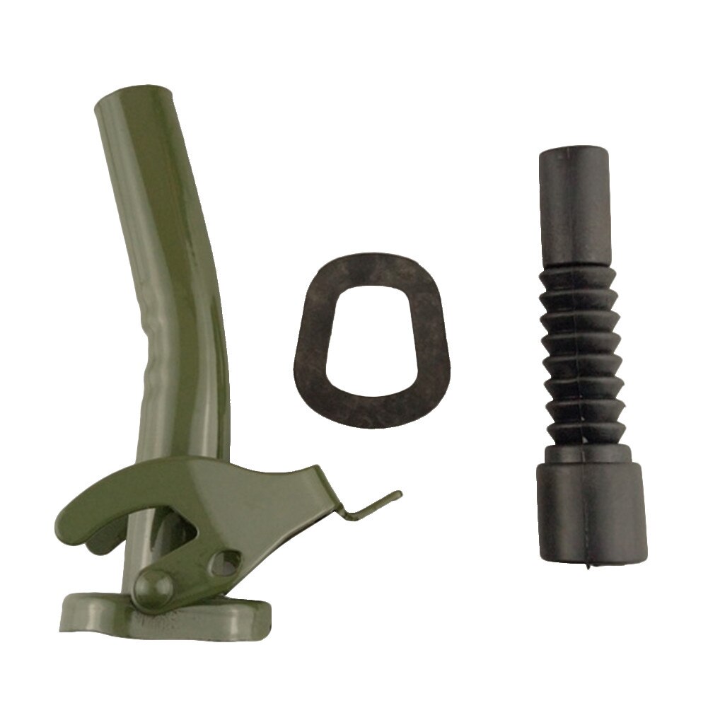 Metal Spout Flexible Durable Pouring Spout With Free Fuel Nozzel For 5/10/20L Jerry Cans