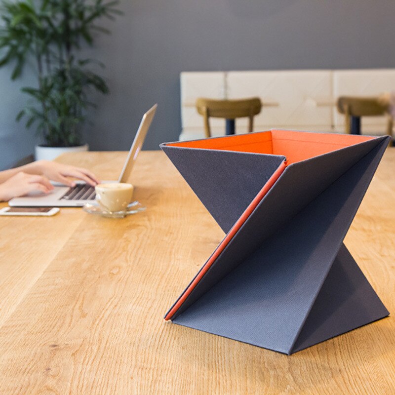 Portable Laptop Stand Oxford Cloth Foldable Ergonomic Laptop Lapdesk for Laptop Notebook Computer Adjustable Standing Desk