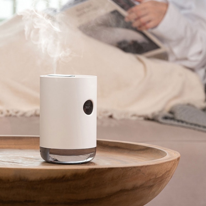 USB Portable Air Humidifier Rechargeable Mist Maker Large Capacity Aroma Diffuser Ultra-quiet Operation Fogger Appliance