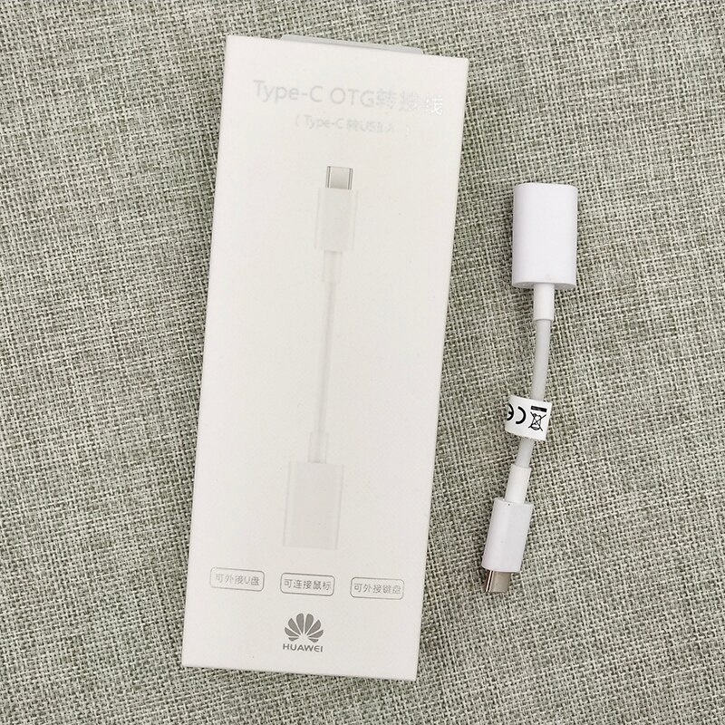 Original huawei usb 3.0 typ-c otg kabeladapter typ c usb-c otg converter för huawei  p40 p30 p20 pro mate 30 20 pro honor  v30