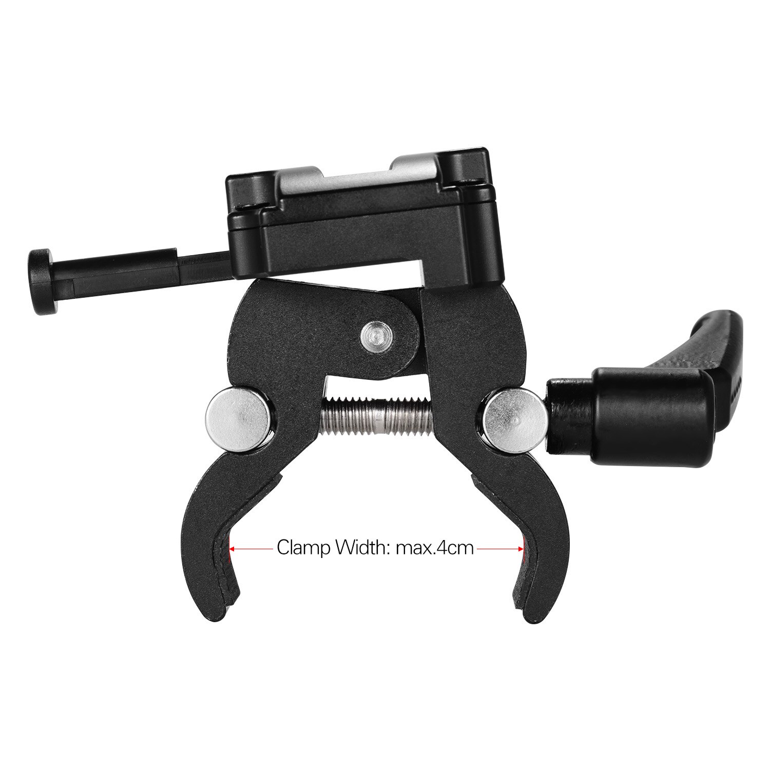 V-Mount Battery Adapter with Clamp for Mounting to Light Stand Tripod 1.2Kg Load Capacity