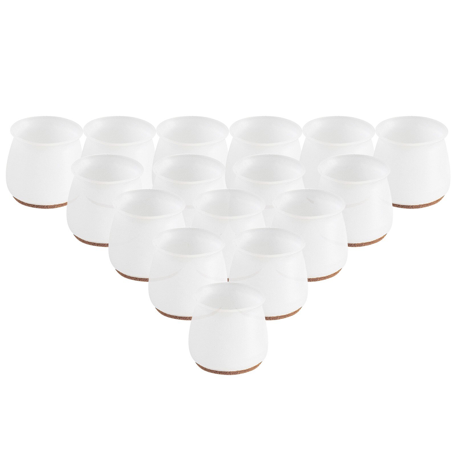 Couvre-pieds de Table en Silicone, protecteur de sol en bois, antidérapant, accessoire de bureau: Green Rronze