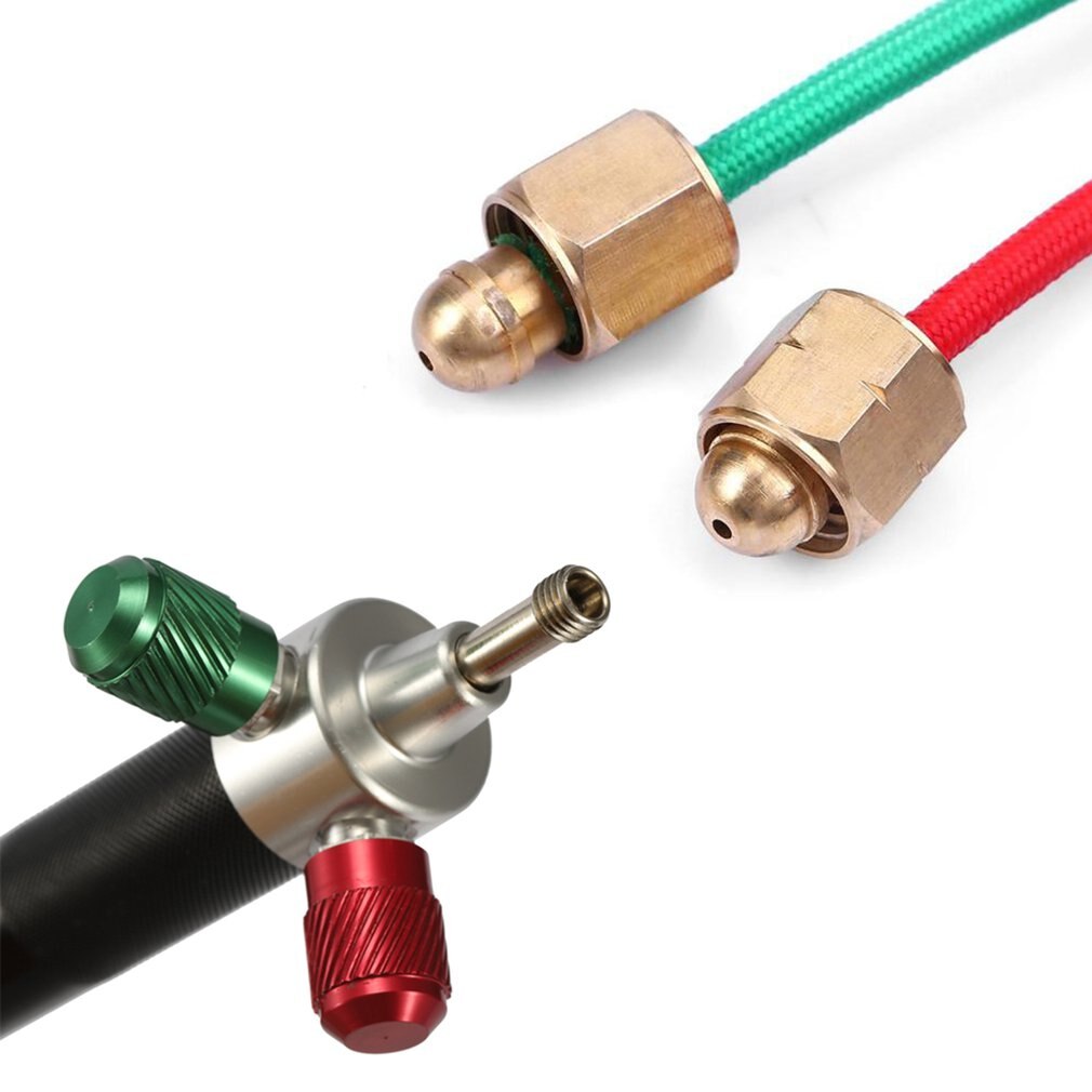 Mini Gas Torch Oxygen Welding Soldering Gun Oxygen Acetylene Gun for Platinum Metal Stainless Steel Welding Soldering Tool Kit