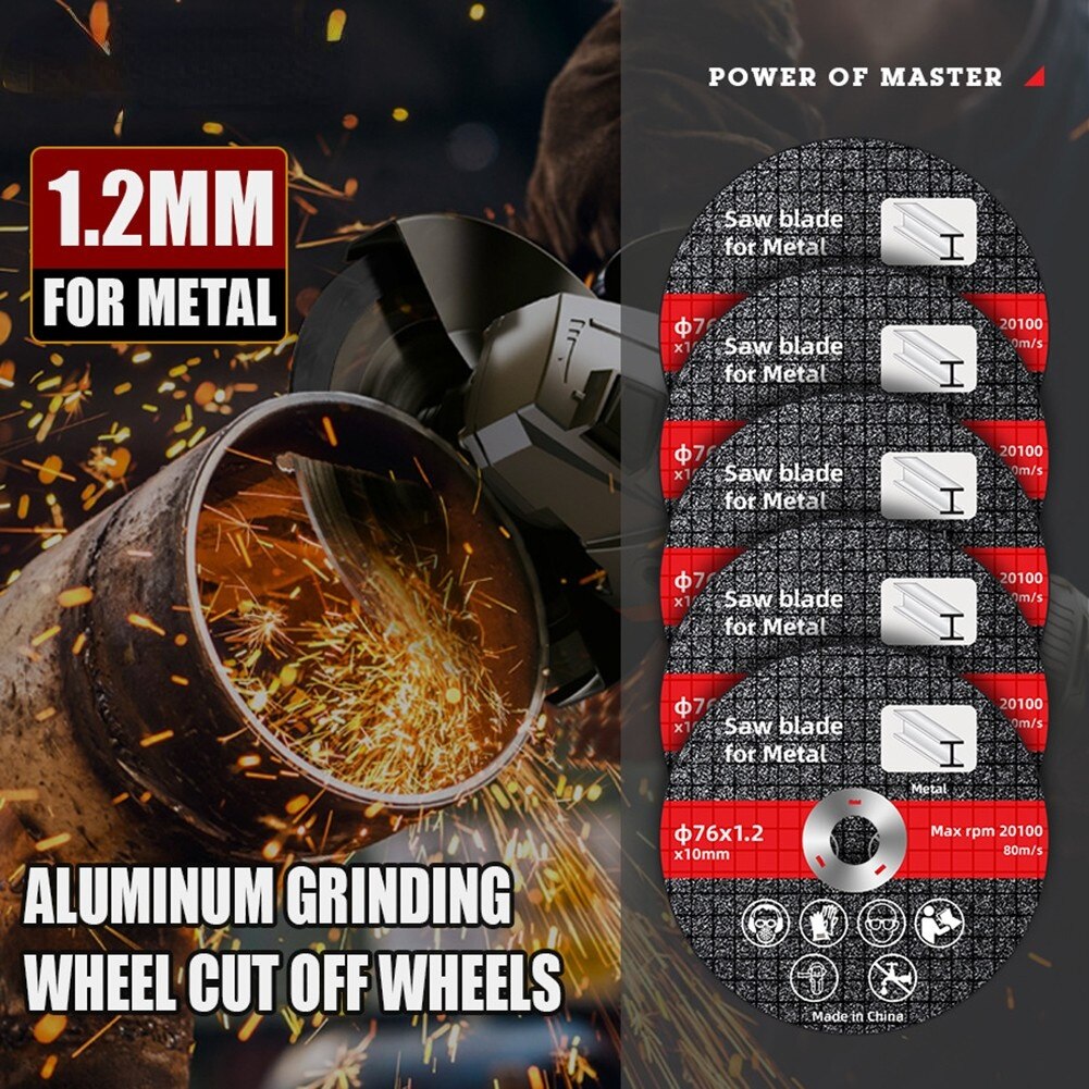 10Pcs 76mm Metal Cutting Discs Flap Sanding Grindi... – Grandado