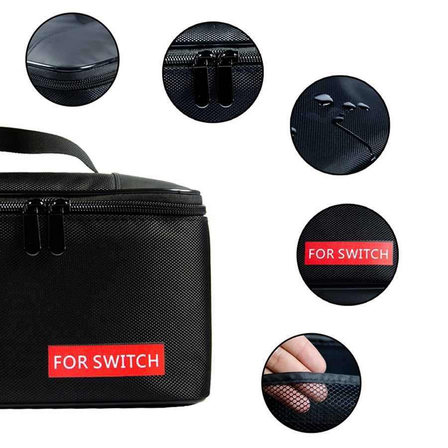 Sac de protection de rangement pour accessoires Nintendo Switch