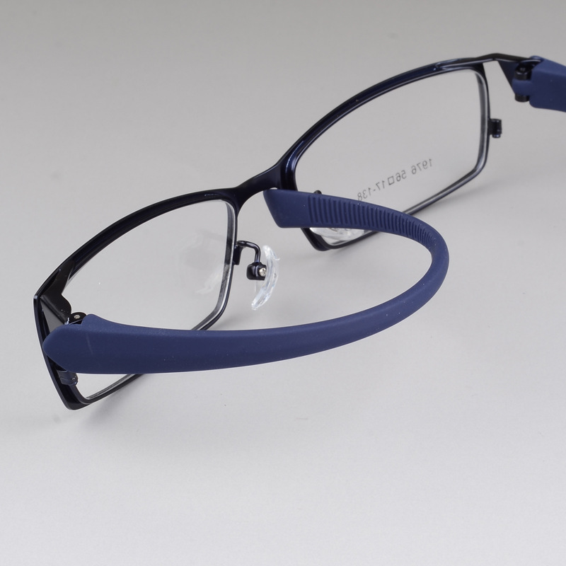 KLAR Neue Stil Männer Brillen Rahmen High-end-Business Männlich Auge Metall Brillenfassungen Komfortable männer Myopie Rahmen Gläser