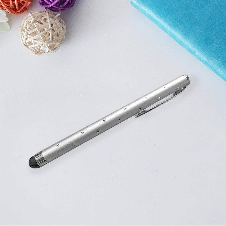 Universal Diamond Flash Stylus Pen Capacitive Screen Resistive Touch Screen Stylus Pen For Mobile Phone Tablet PC Pocket PC: siliver