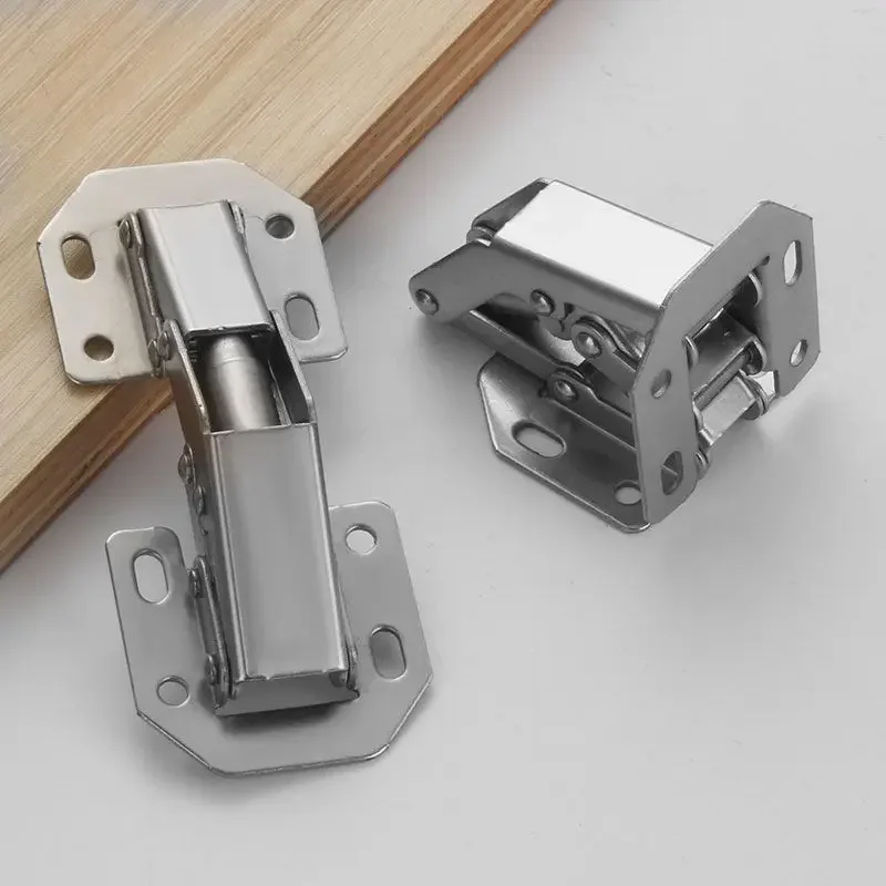 2-10 STUKS 90 Graden Kast Scharnier 3/4in Geen-Boren Gat Kastdeur Hydraulische Scharnieren Soft Close met Schroeven Meubelbeslag
