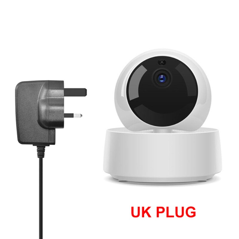 Sonoff GK-200MP2-B 1080P Mini Wifii Camera Smart Draadloze Ip Camera 360 Ir Nachtzicht Babyfoon Surveillance Camera: UK Plug