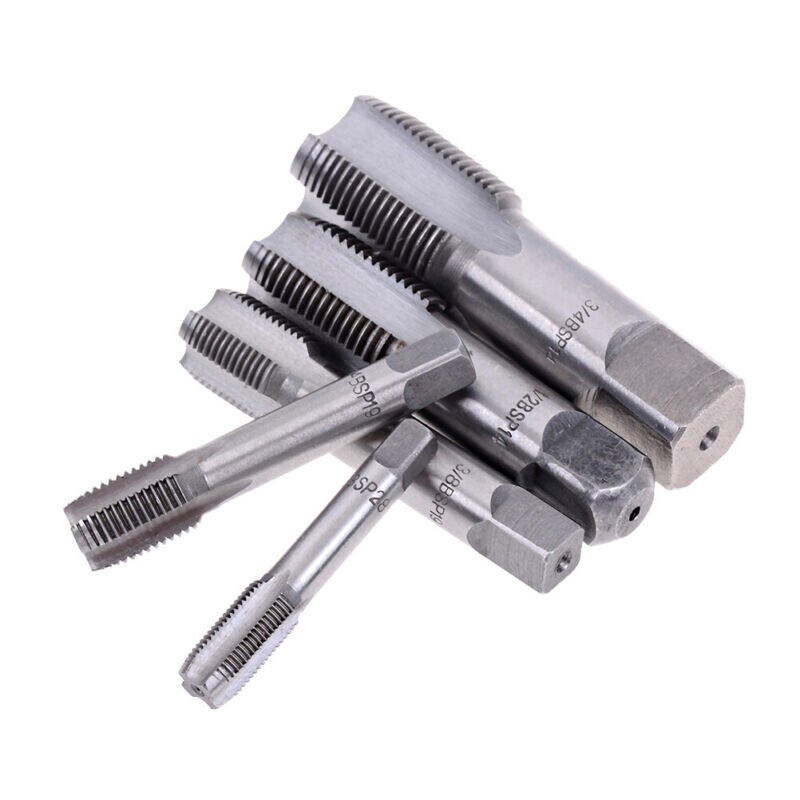 1pcs G1/8-3/4 HSS Taper Tap NPT Metal Thread Cutter Structure Concise Hand Tools