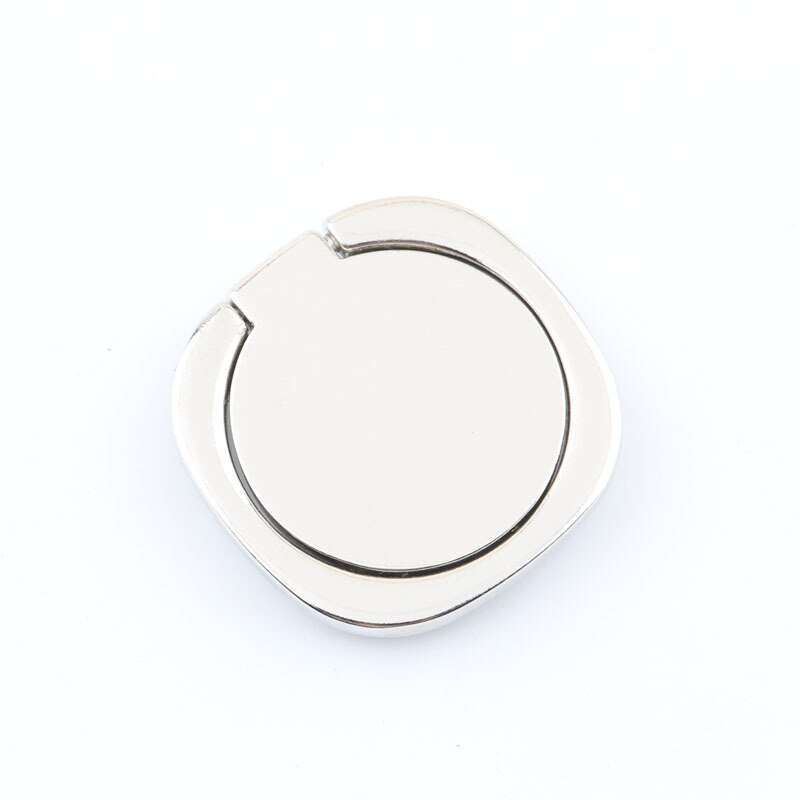 Suporte de celular magnético, luxuoso, de metal, com anel de apoio, soquete de 360, suporte para celular, suporte para celular para telefones celulares: mirror s silver