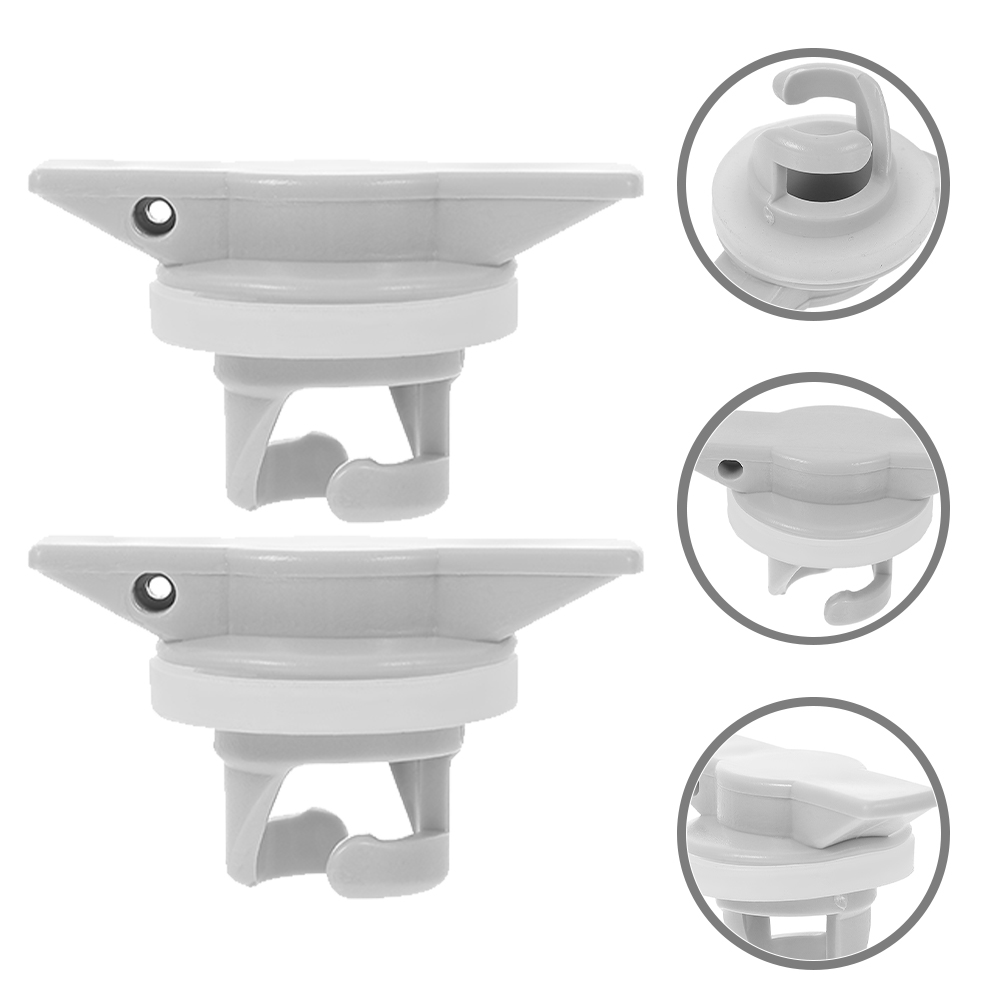 2Pcs Spiral Valve Cap Anti-Leakage Inflate Valve Boat Air Valve Airing Plug for Kayak Accessory
